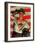 "Tank Tattoo," November 8, 1941-Howard Scott-Framed Giclee Print