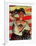 "Tank Tattoo," Saturday Evening Post Cover, November 8, 1941-Howard Scott-Framed Giclee Print