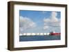 Tankers in Amsterdam Harbor-hansenn-Framed Photographic Print