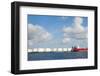 Tankers in Amsterdam Harbor-hansenn-Framed Photographic Print