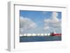 Tankers in Amsterdam Harbor-hansenn-Framed Photographic Print