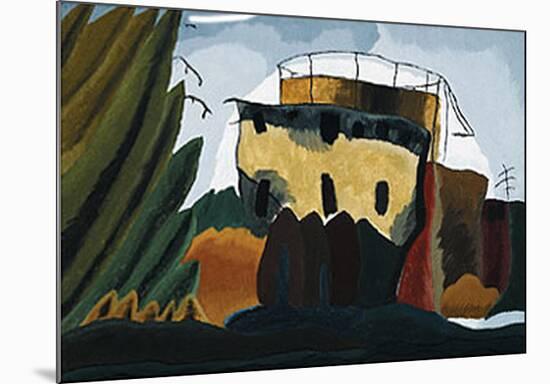 Tanks, 1938-Arthur G^ Dove-Mounted Art Print