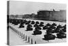 Tanks and Soldiers in Tiananmen Square-null-Stretched Canvas