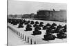 Tanks and Soldiers in Tiananmen Square-null-Stretched Canvas