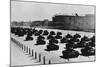 Tanks and Soldiers in Tiananmen Square-null-Mounted Photographic Print