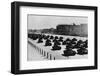 Tanks and Soldiers in Tiananmen Square-null-Framed Photographic Print