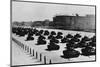 Tanks and Soldiers in Tiananmen Square-null-Mounted Photographic Print