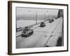 Tanks Cross Nijmegen Bridge-null-Framed Photographic Print