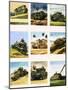 Tanks from the First and Second World Wars-Dan Escott-Mounted Giclee Print