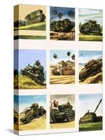 Tanks from the First and Second World Wars-Dan Escott-Stretched Canvas