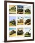 Tanks from the First and Second World Wars-Dan Escott-Framed Giclee Print