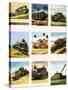 Tanks from the First and Second World Wars-Dan Escott-Stretched Canvas