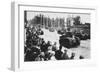 Tanks in the Great Victory Parade, Paris, France, 14 July 1919-null-Framed Premium Giclee Print