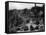 Tanks of the U.S. 7th Army Rumble Through Nuremberg-null-Framed Stretched Canvas