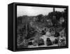 Tanks of the U.S. 7th Army Rumble Through Nuremberg-null-Framed Stretched Canvas