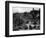 Tanks of the U.S. 7th Army Rumble Through Nuremberg-null-Framed Photographic Print