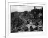 Tanks of the U.S. 7th Army Rumble Through Nuremberg-null-Framed Photographic Print