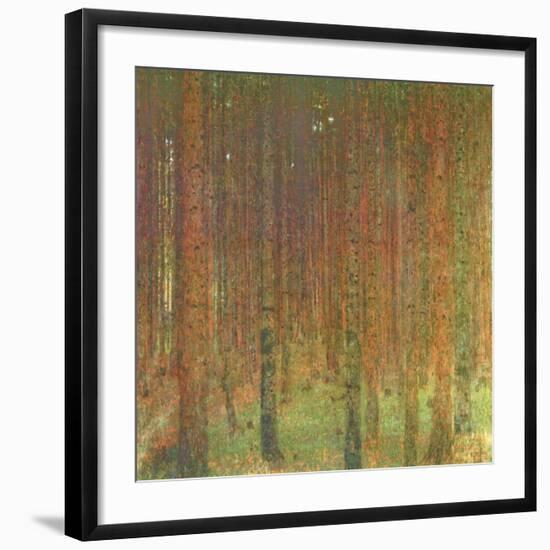 Tannenwald II-Gustav Klimt-Framed Art Print