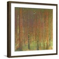 Tannenwald II-Gustav Klimt-Framed Art Print