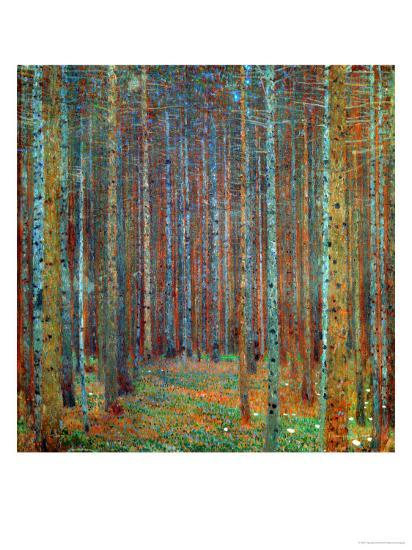 Tannenwald (Pine Forest), 1902-Gustav Klimt-Stretched Canvas