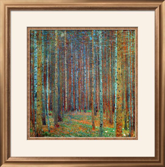 Tannenwald (Pine Forest), 1902-Gustav Klimt-Framed Giclee Print