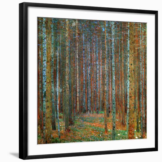 Tannenwald (Pine Forest), 1902-Gustav Klimt-Framed Photographic Print