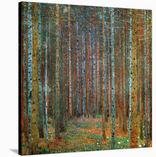 Tannenwald (Pine Forest), 1902-Gustav Klimt-Stretched Canvas