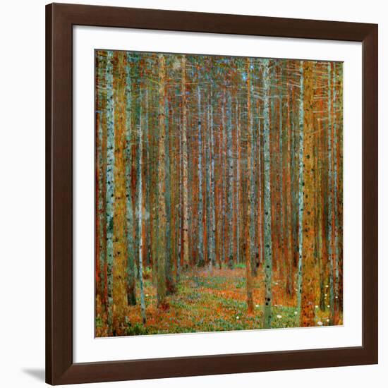 Tannenwald (Pine Forest), c.1902-Gustav Klimt-Framed Premium Giclee Print