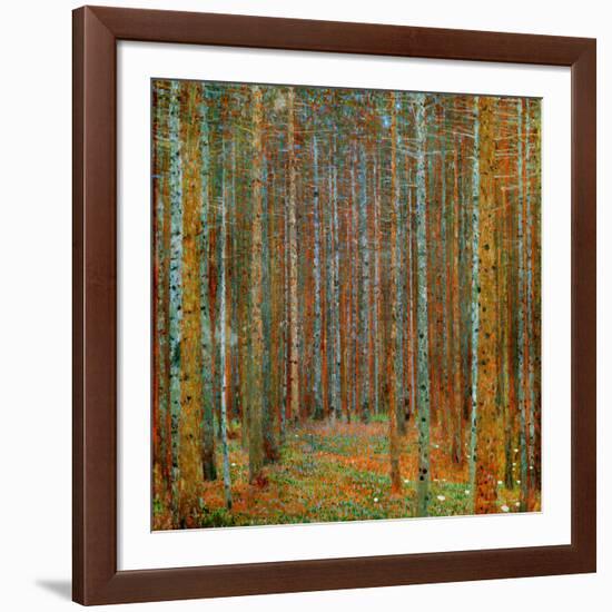 Tannenwald (Pine Forest), c.1902-Gustav Klimt-Framed Premium Giclee Print