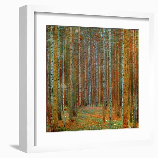 Tannenwald (Pine Forest), c.1902-Gustav Klimt-Framed Art Print