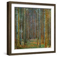 Tannenwald (Pine Forest), c.1902-Gustav Klimt-Framed Art Print