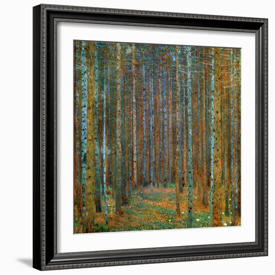 Tannenwald (Pine Forest), c.1902-Gustav Klimt-Framed Art Print