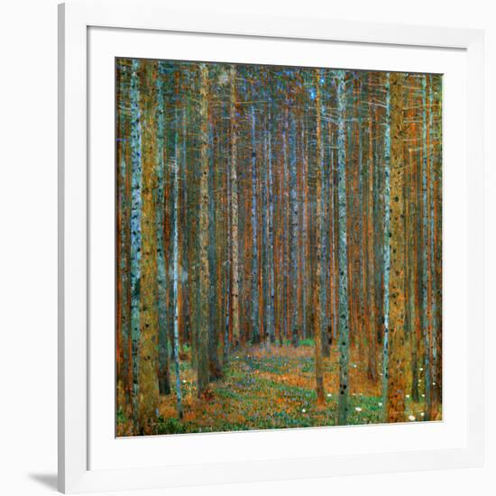 Tannenwald (Pine Forest), c.1902-Gustav Klimt-Framed Art Print