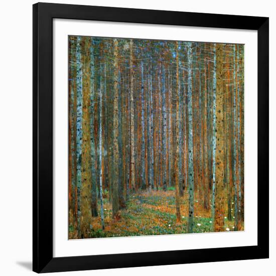 Tannenwald (Pine Forest), c.1902-Gustav Klimt-Framed Art Print