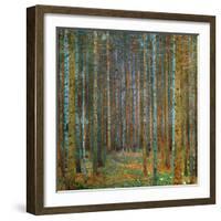 Tannenwald (Pine Forest), c.1902-Gustav Klimt-Framed Art Print