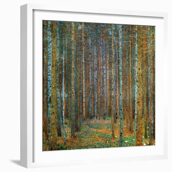 Tannenwald (Pine Forest), c.1902-Gustav Klimt-Framed Premium Giclee Print