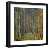 Tannenwald (Pine Forest), c.1902-Gustav Klimt-Framed Art Print