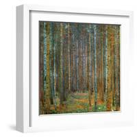 Tannenwald (Pine Forest), c.1902-Gustav Klimt-Framed Art Print