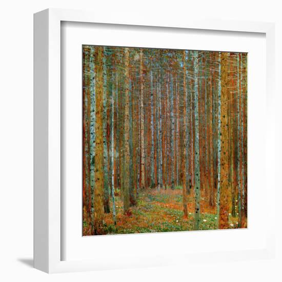 Tannenwald (Pine Forest), c.1902-Gustav Klimt-Framed Art Print