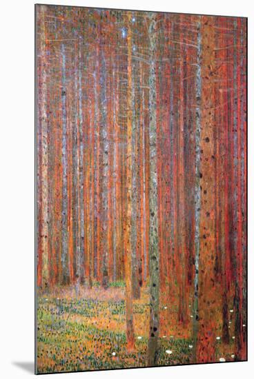 Tannenwald-Gustav Klimt-Mounted Art Print