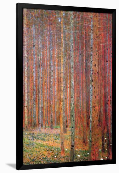 Tannenwald-Gustav Klimt-Framed Art Print