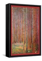 Tannenwald-Gustav Klimt-Framed Stretched Canvas