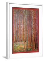 Tannenwald-Gustav Klimt-Framed Art Print