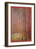 Tannenwald-Gustav Klimt-Framed Art Print