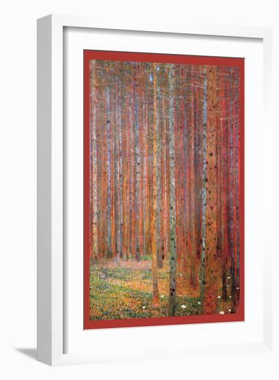 Tannenwald-Gustav Klimt-Framed Art Print