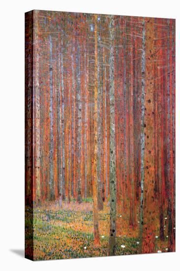 Tannenwald-Gustav Klimt-Stretched Canvas