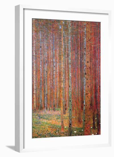 Tannenwald-Gustav Klimt-Framed Art Print