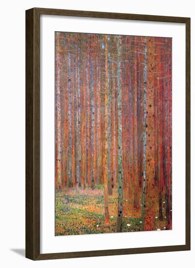 Tannenwald-Gustav Klimt-Framed Art Print