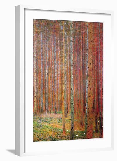 Tannenwald-Gustav Klimt-Framed Art Print