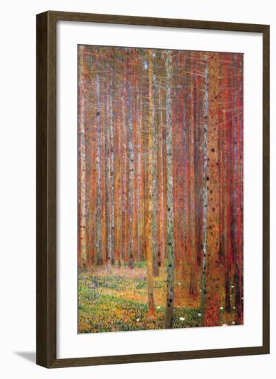 Tannenwald-Gustav Klimt-Framed Art Print